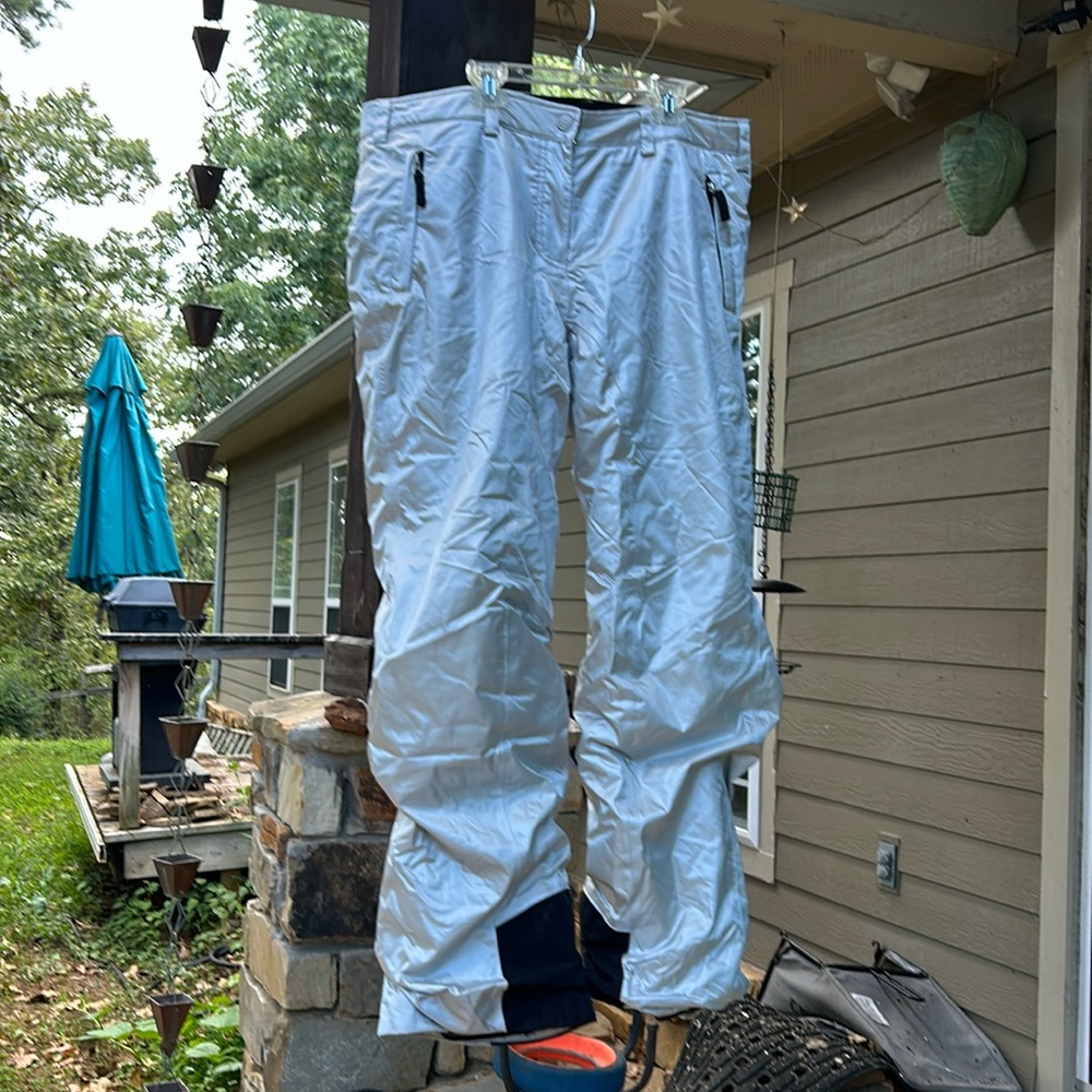 Bogner Fire+Ice Insulated Ski Pants Silver XL Size 14